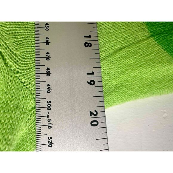 Claudia Nichole Cardigan Womens Size Small Blue Open Front Striped 100% Cashmere - Picture 8 of 9